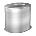 Toilet Riser, Stainless Steel, ADA