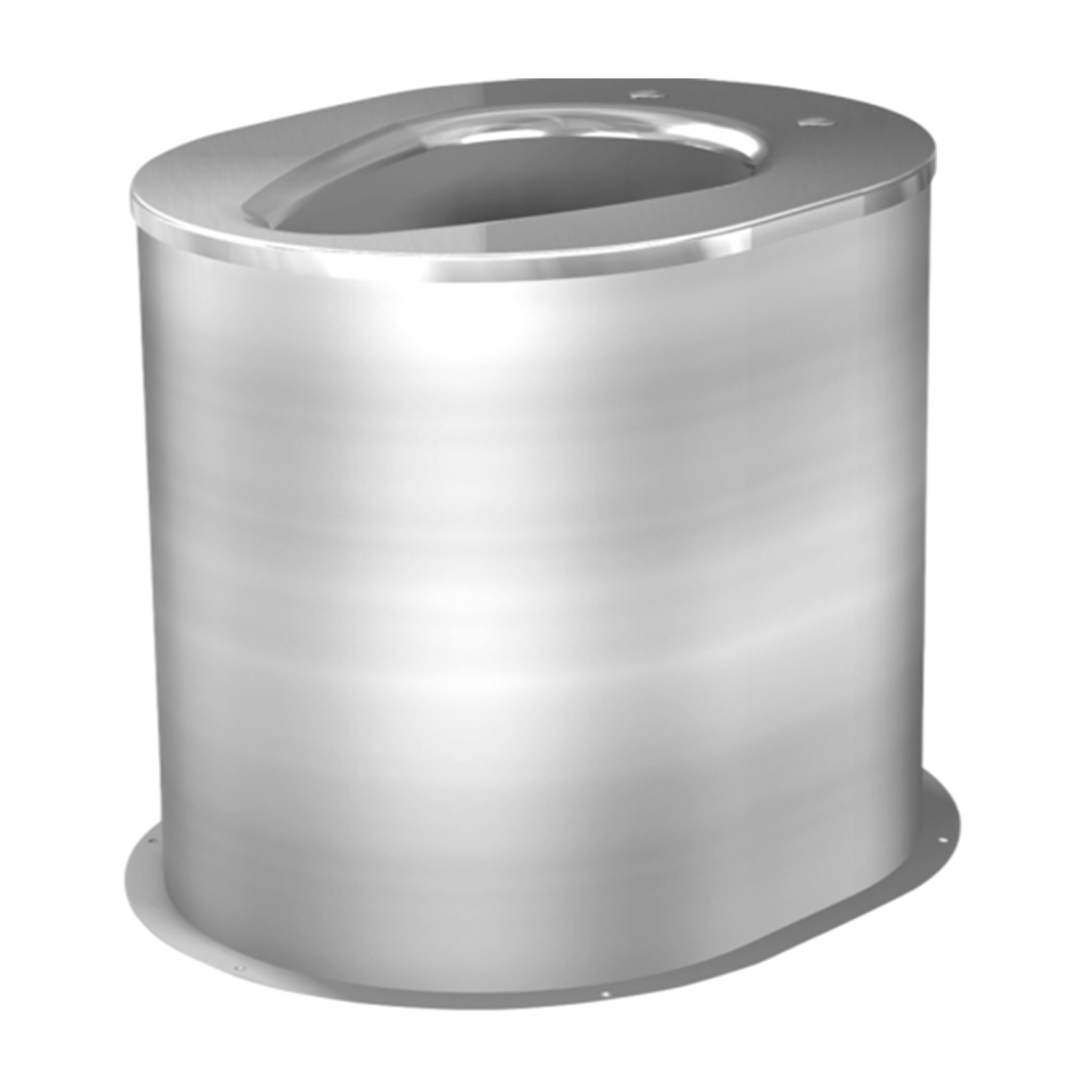Toilet Riser, Stainless Steel, ADA