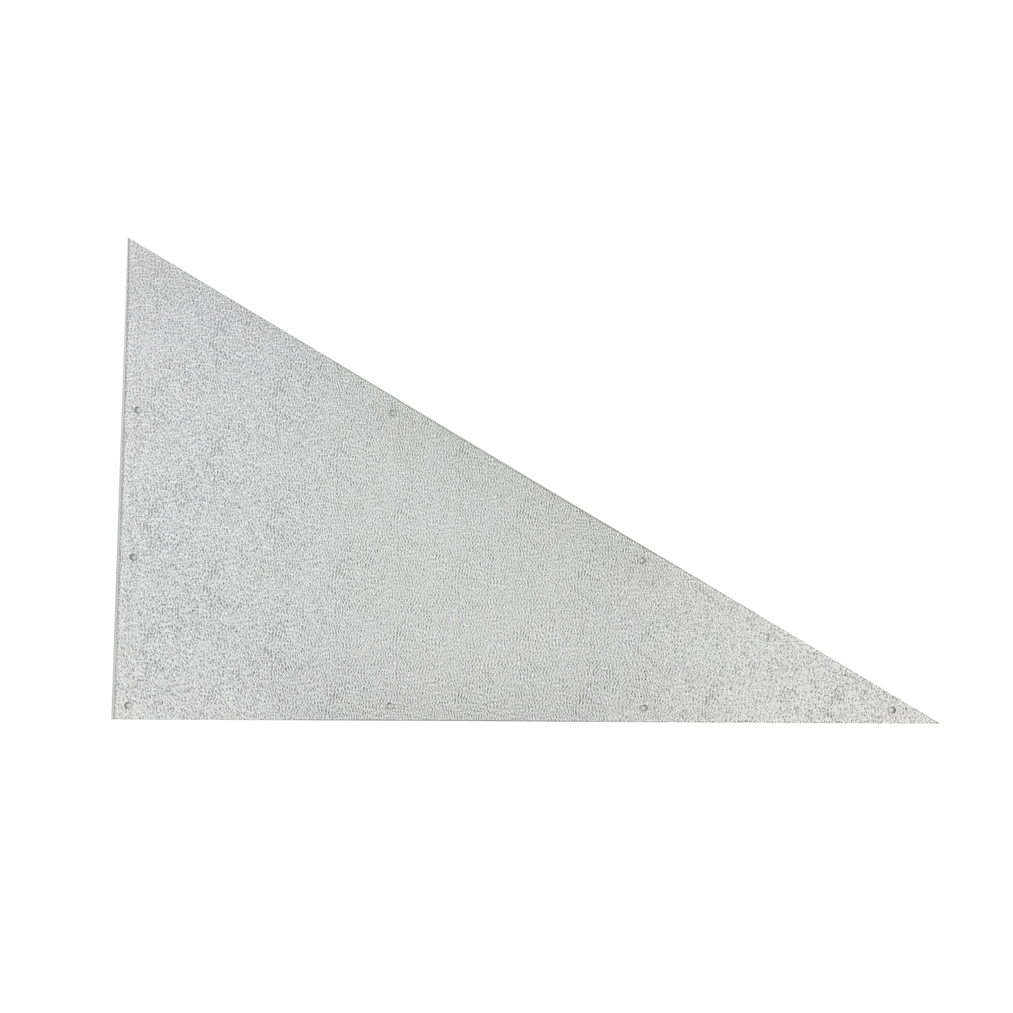 Triangle Window, Polycarbonate Sheet, Right Hand