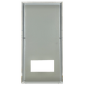 3' 0" x 6' 8" 16-gauge Galvanized Door w/Louver Cut Out Only & Single Prep