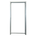 3' 0" x 6' 8" Galvanized Deadbolt Door Frame w/3" Existing Anchor, Left Hand