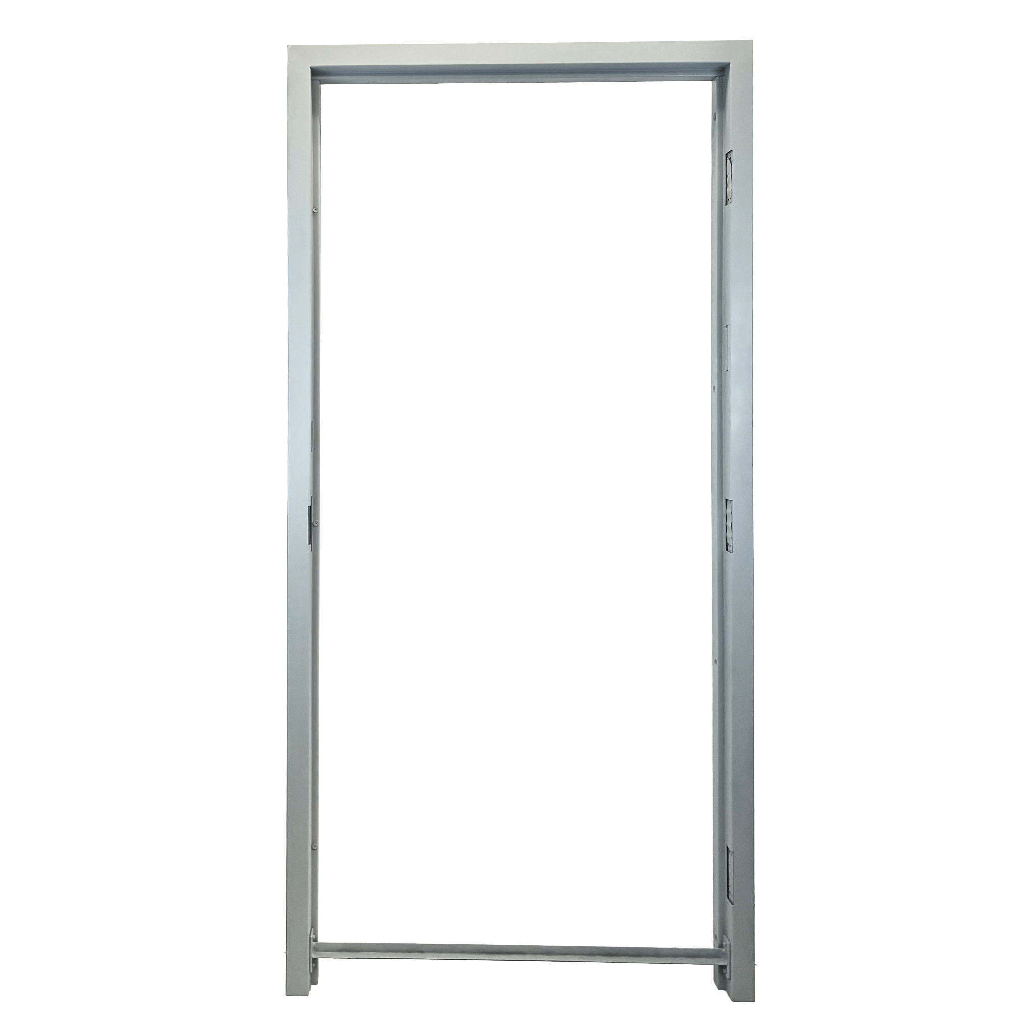 3' 0" x 6' 8" Galvanized Deadbolt Door Frame w/3" Existing Anchor, Left Hand