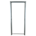 2' 8" x 6' 8" Galvanized Door Frame w/Deadbolt Prep, Left Hand