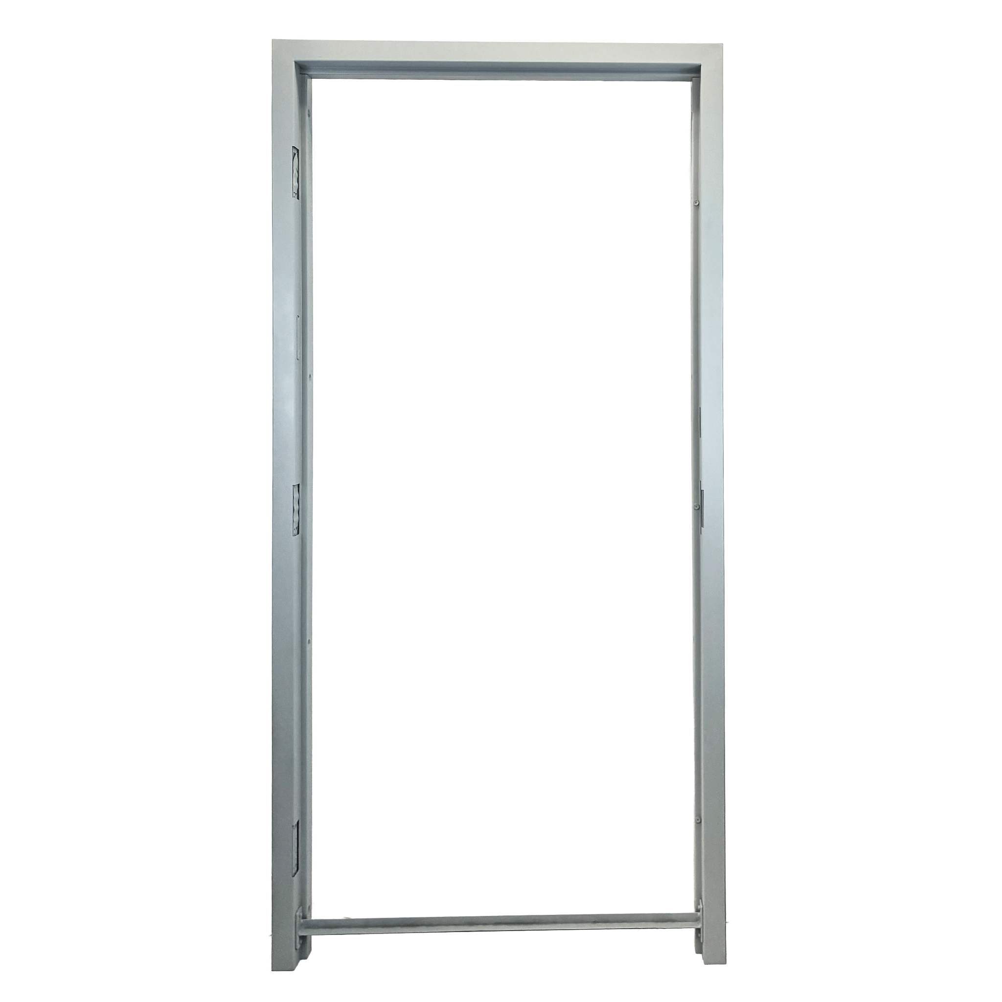 2' 8" x 6' 8" Galvanized Door Frame w/Deadbolt Prep, Right Hand