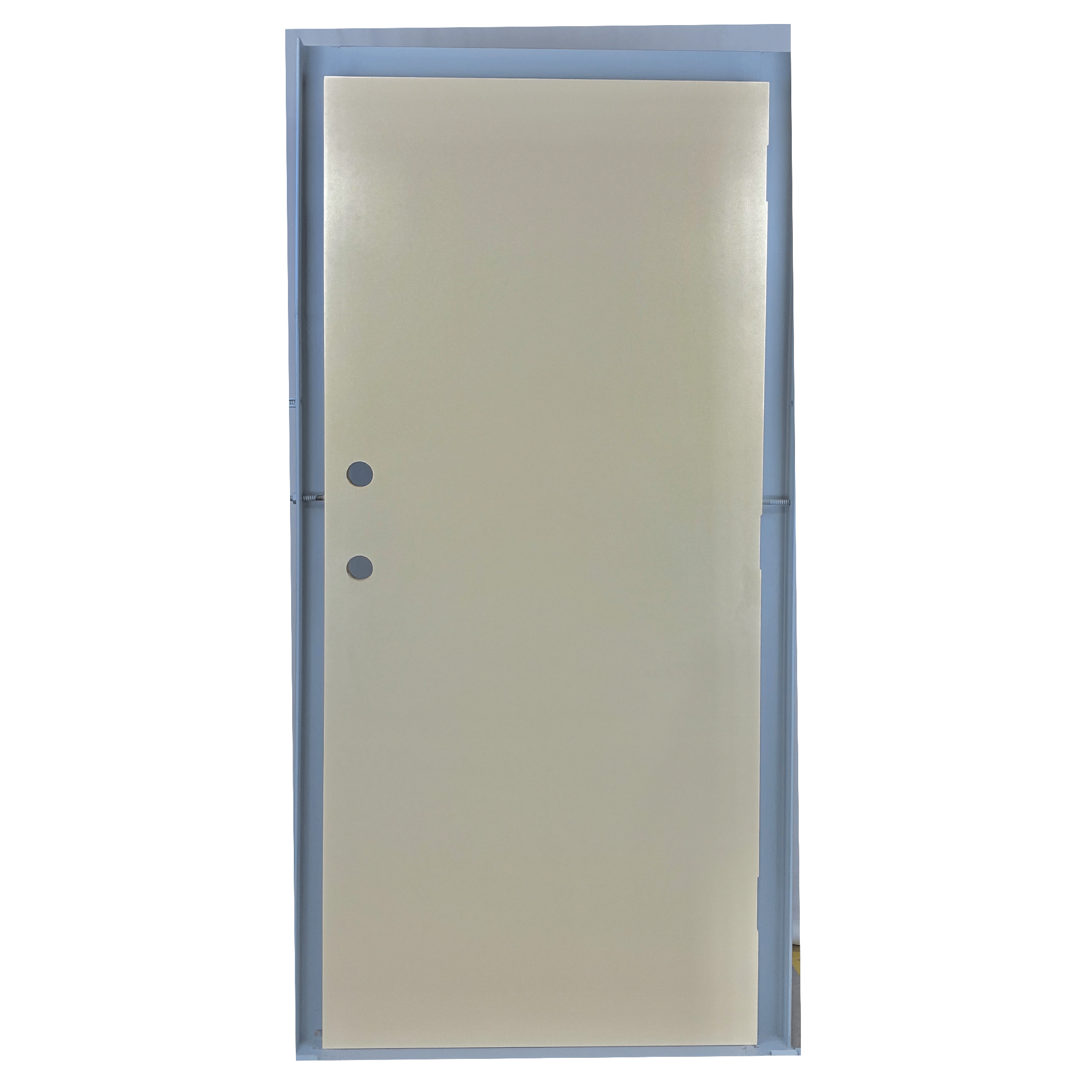 3' 0" x 6' 8" Fiberglass Door w/Deadbolt Prep, Left Hand