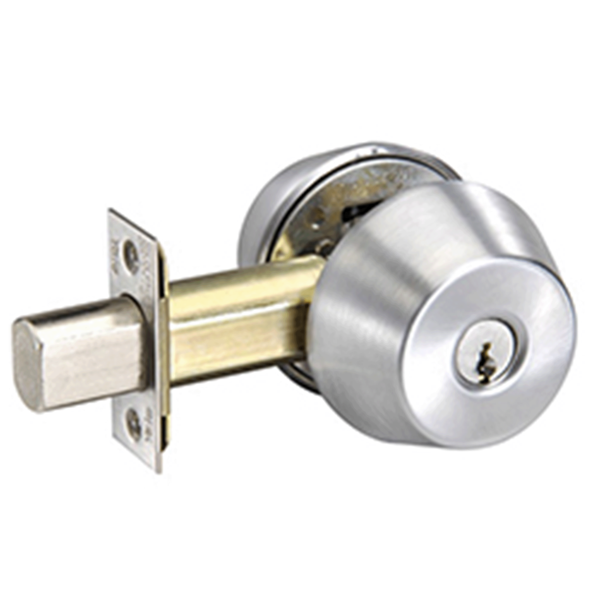 Non-IC Heavy Duty Single Cylinder Deadbolt, Tubular Grade 1
