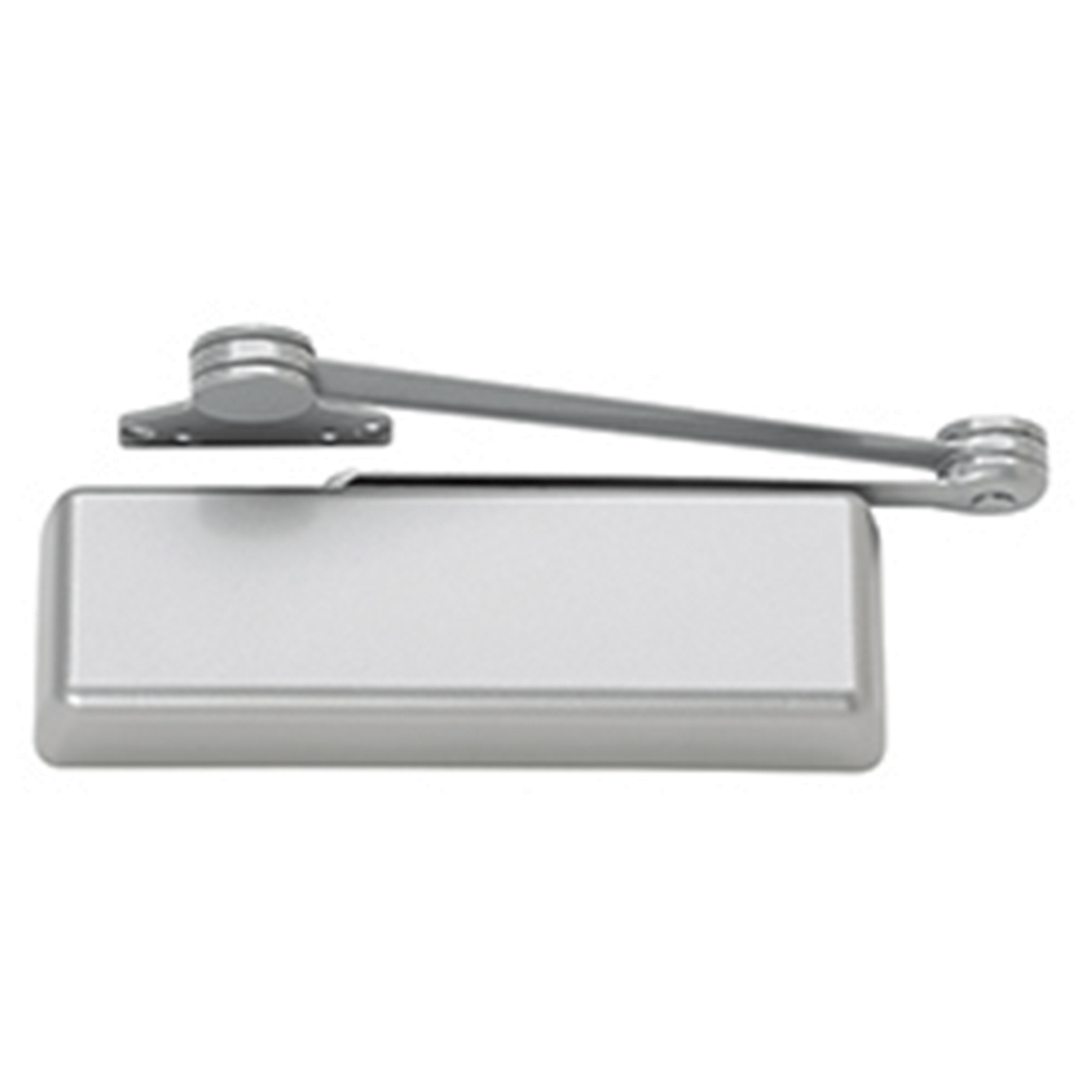 Heavy Duty Door Closer, Surface Mount, Stainless Steel