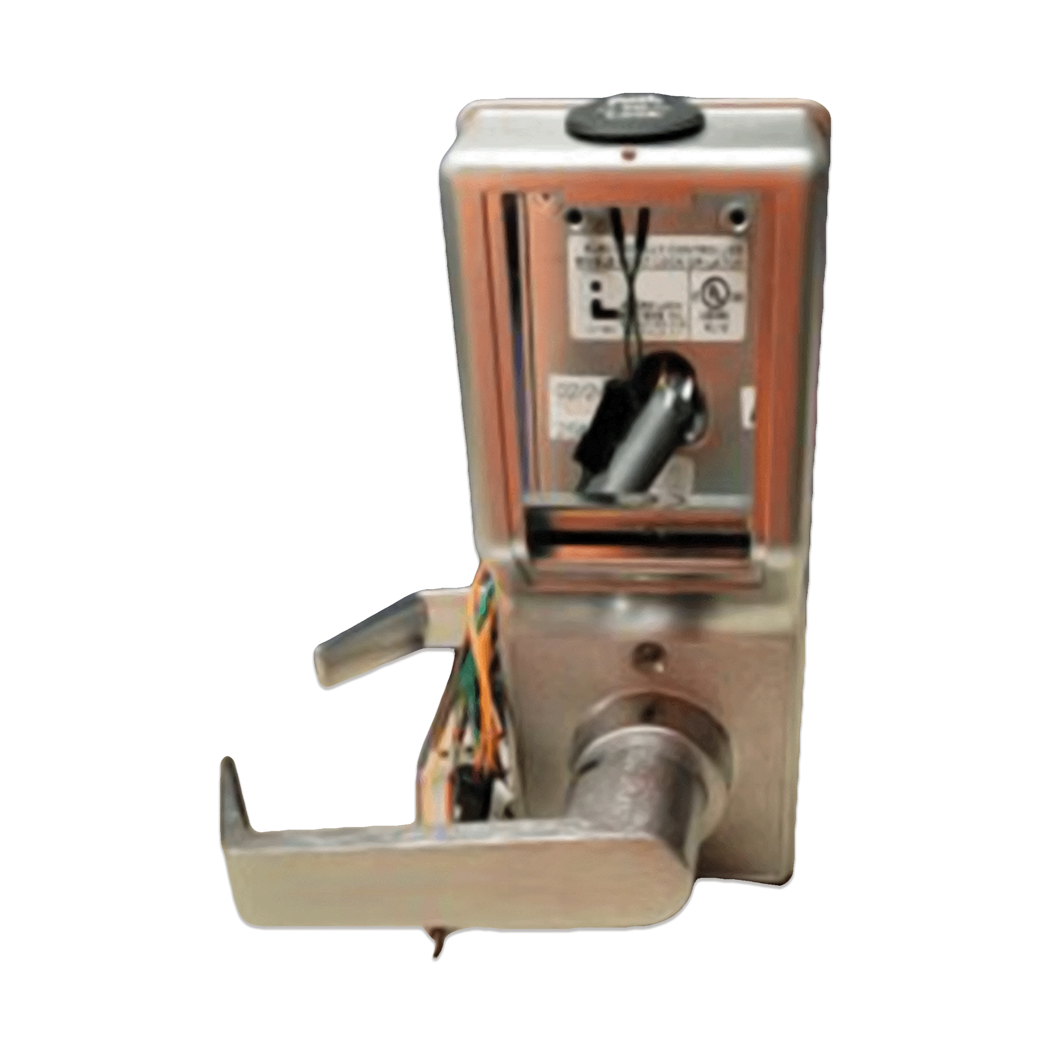 Electronic Keypad Cylindrical Lock, Non-IC, w/Privacy/Lock Down Push Button, 26D Finish