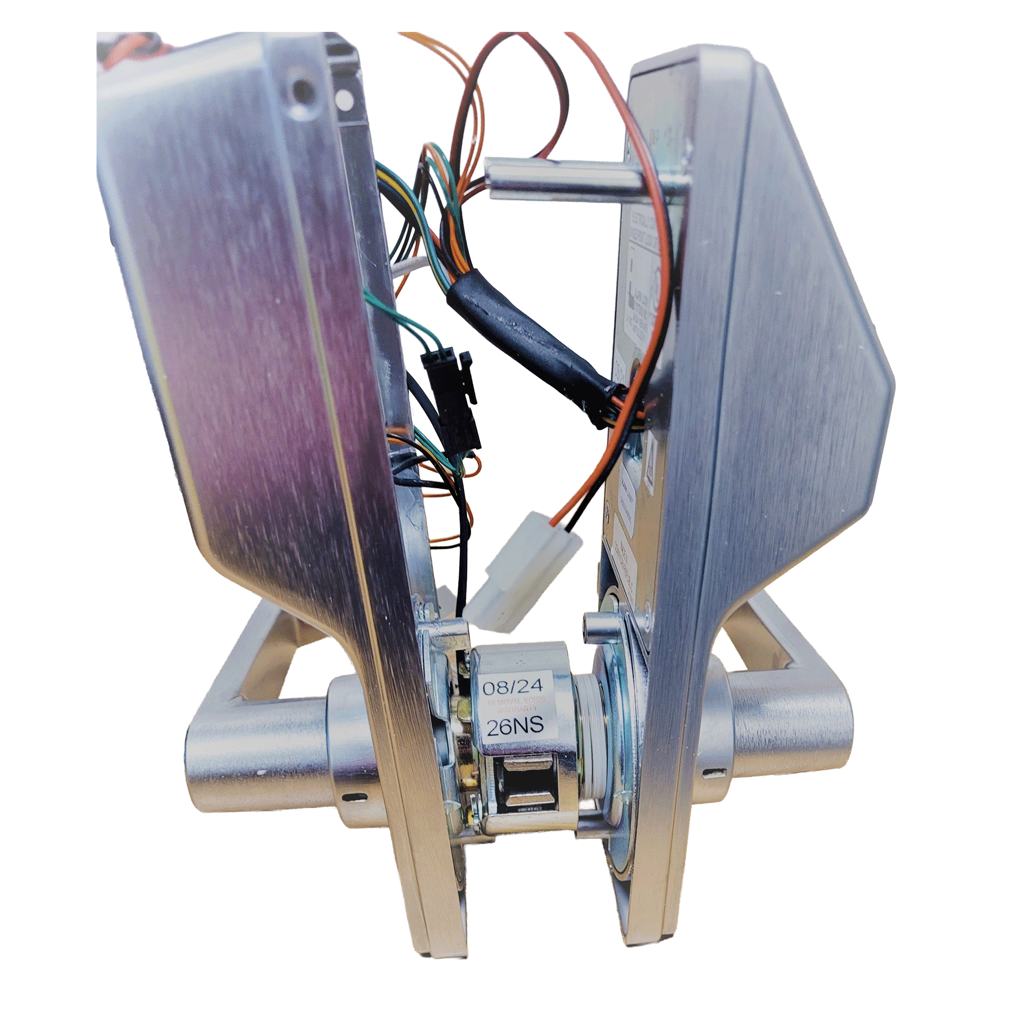 Electronic Keypad Cylindrical Lock, IC, Less Core, 26D Finish