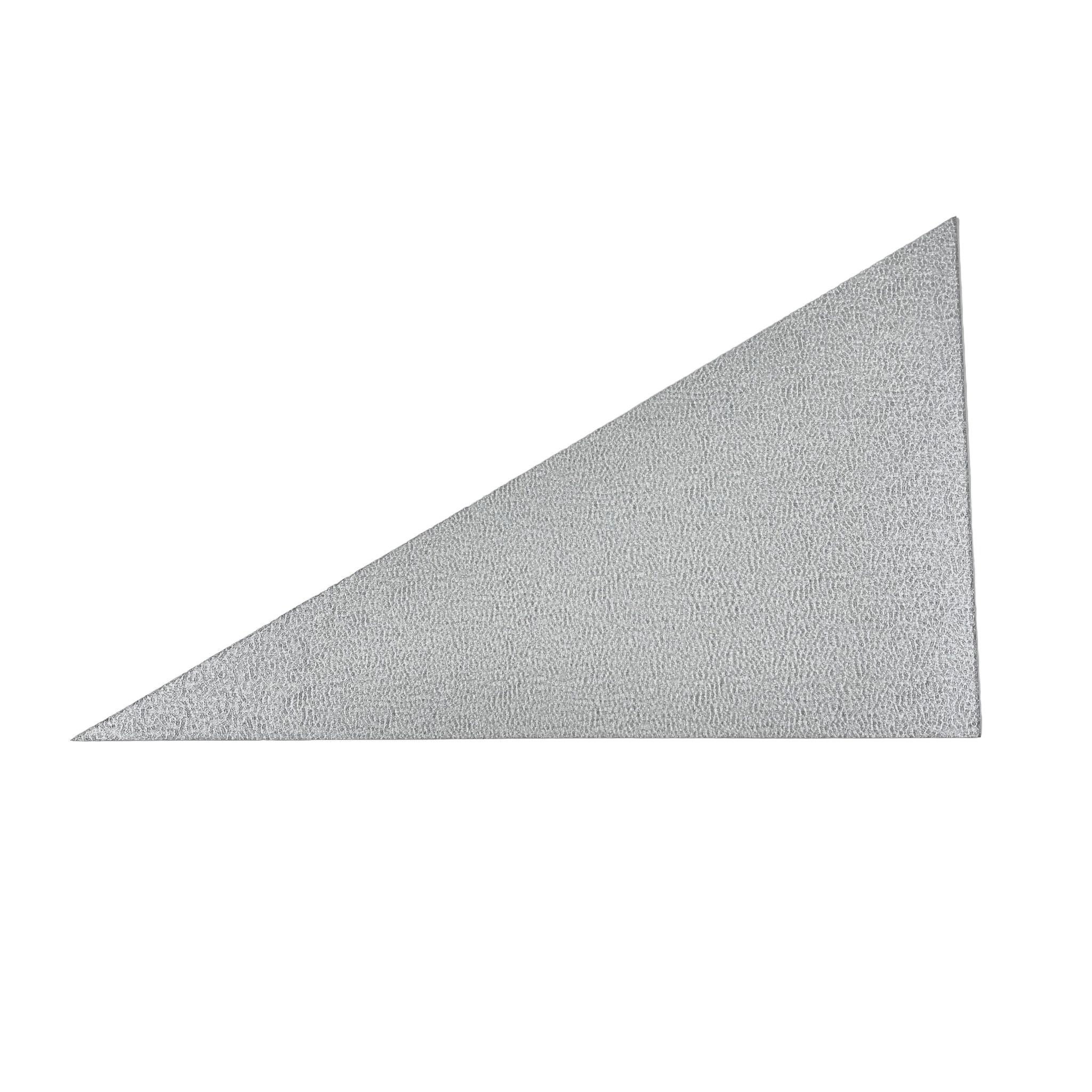 29.75" x 17.75" x 34.5" Triangular Window, Polycarbonate Sheet, Left Hand