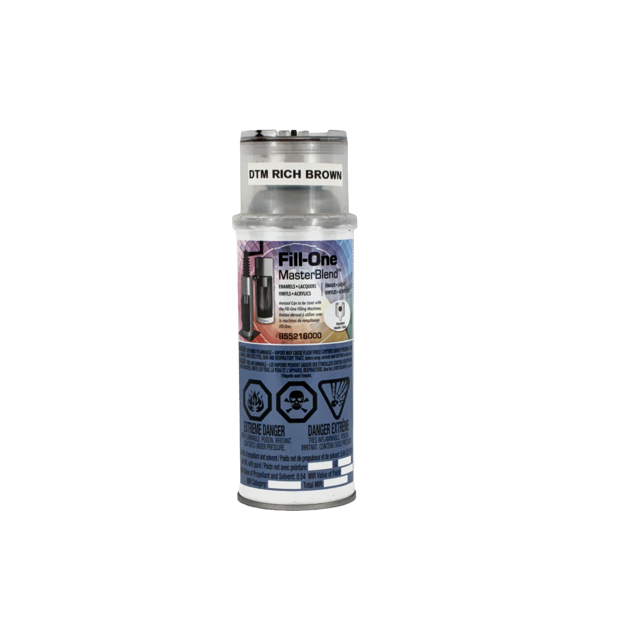 Trim Spray Paint DTM, Rich Brown