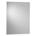 18" x 36" Frameless  Stainless Steel Mirror