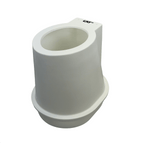 Toilet Riser, White Plastic
