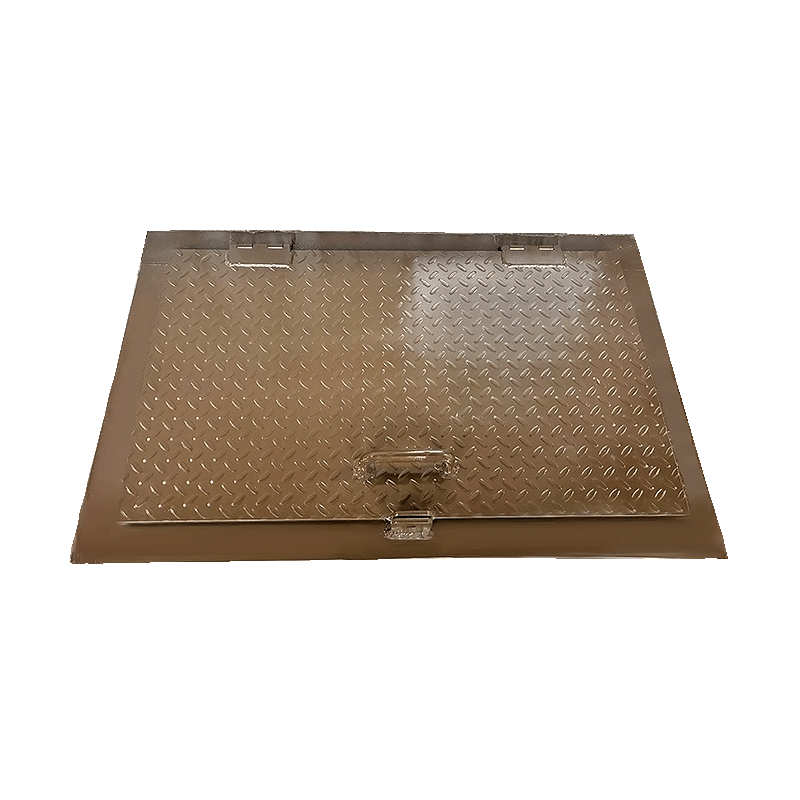 Hatch Lid with Hinges, Mild Steel