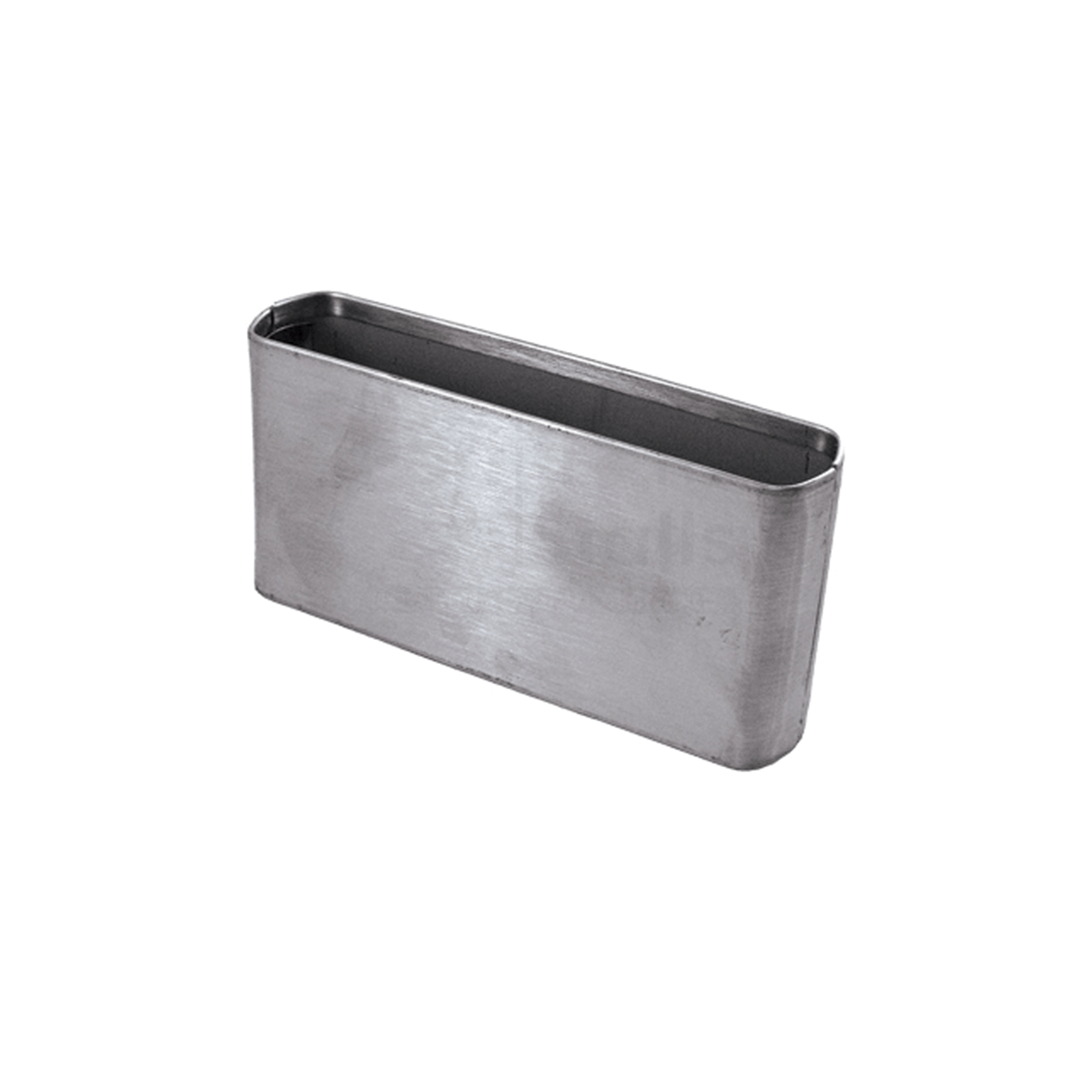 6" Partition Shoe, Stainless Steel