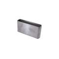 4" Partition Shoe, Stainless Steel