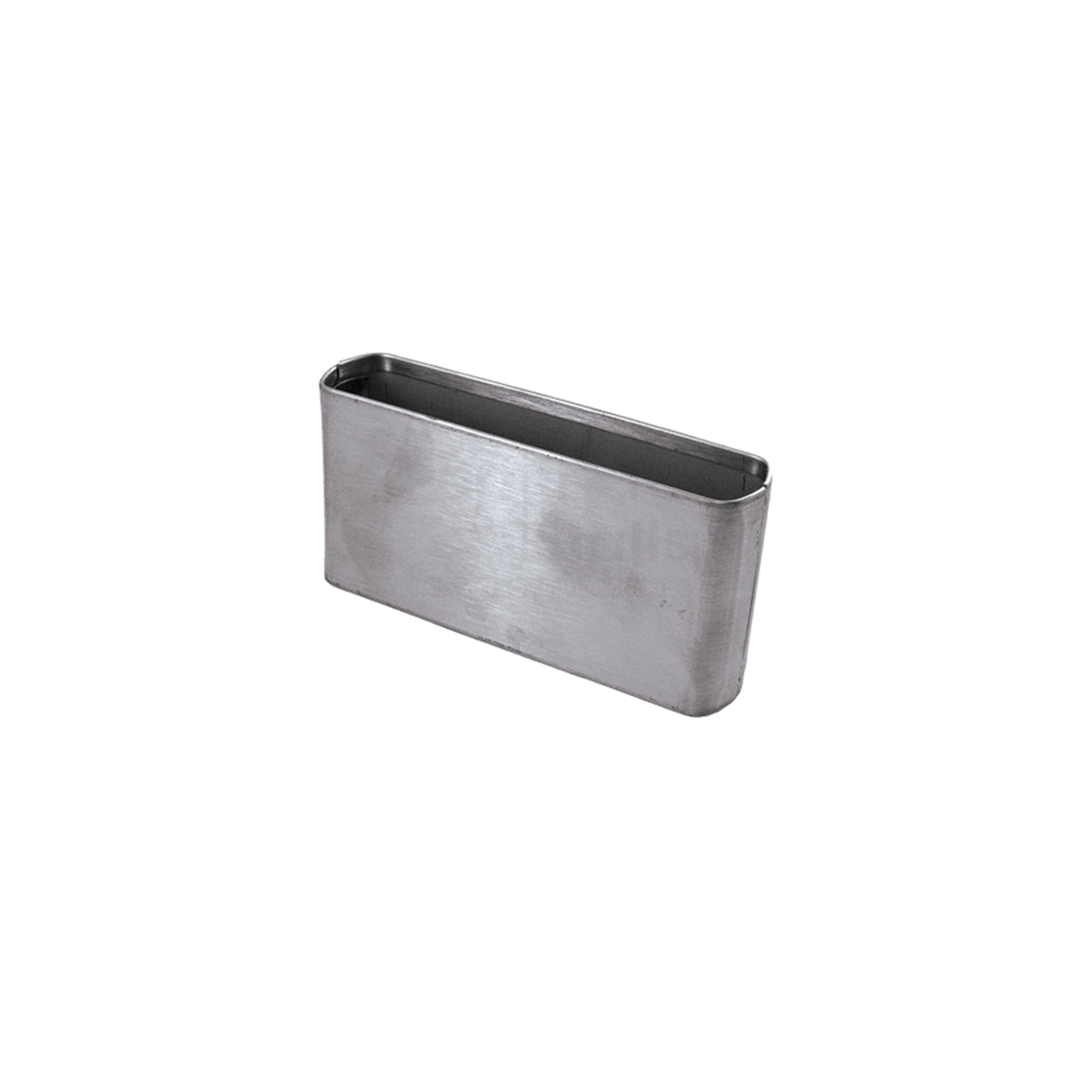 4" Partition Shoe, Stainless Steel